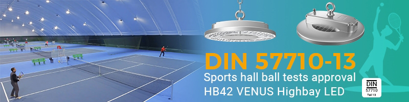 DIN 57710 13 ball test approval HB42 high bay light