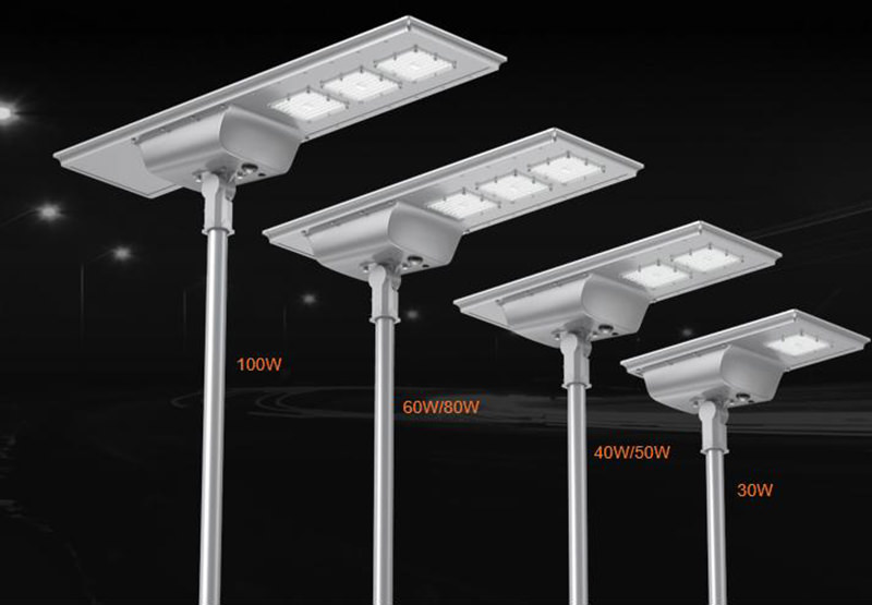 ST50, All-in-one Full Series Integrated Solar Street Light