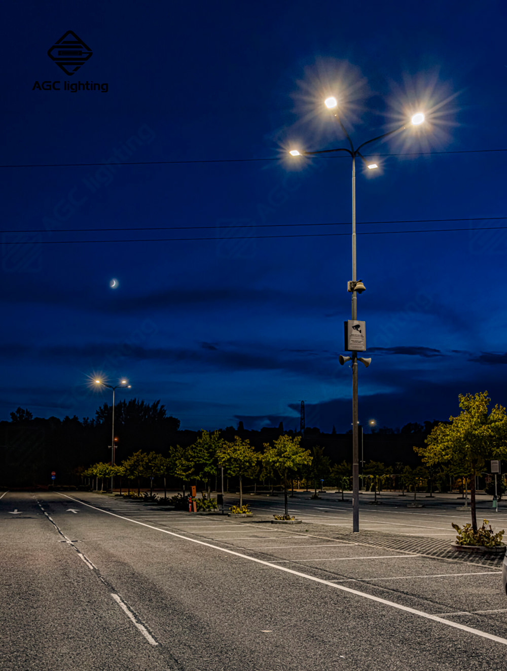night parking lot lighting agc