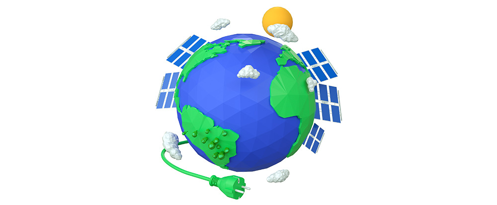solar power save earth