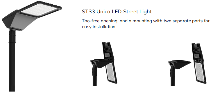 ST33 Unico LED Street Light