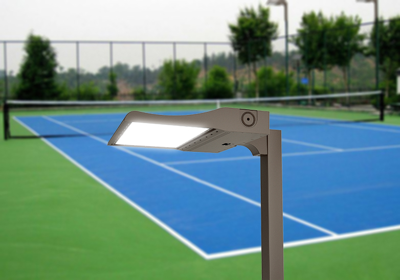The guide to sports lighting -take tennis court for example