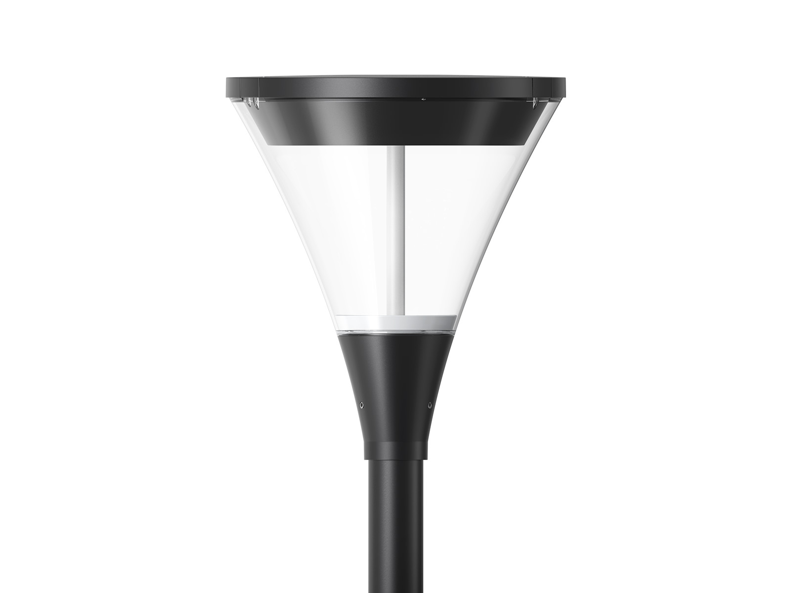 ST52 Baldr 360° Architectural Post Top Light with Direct and Indirect Lighting Options