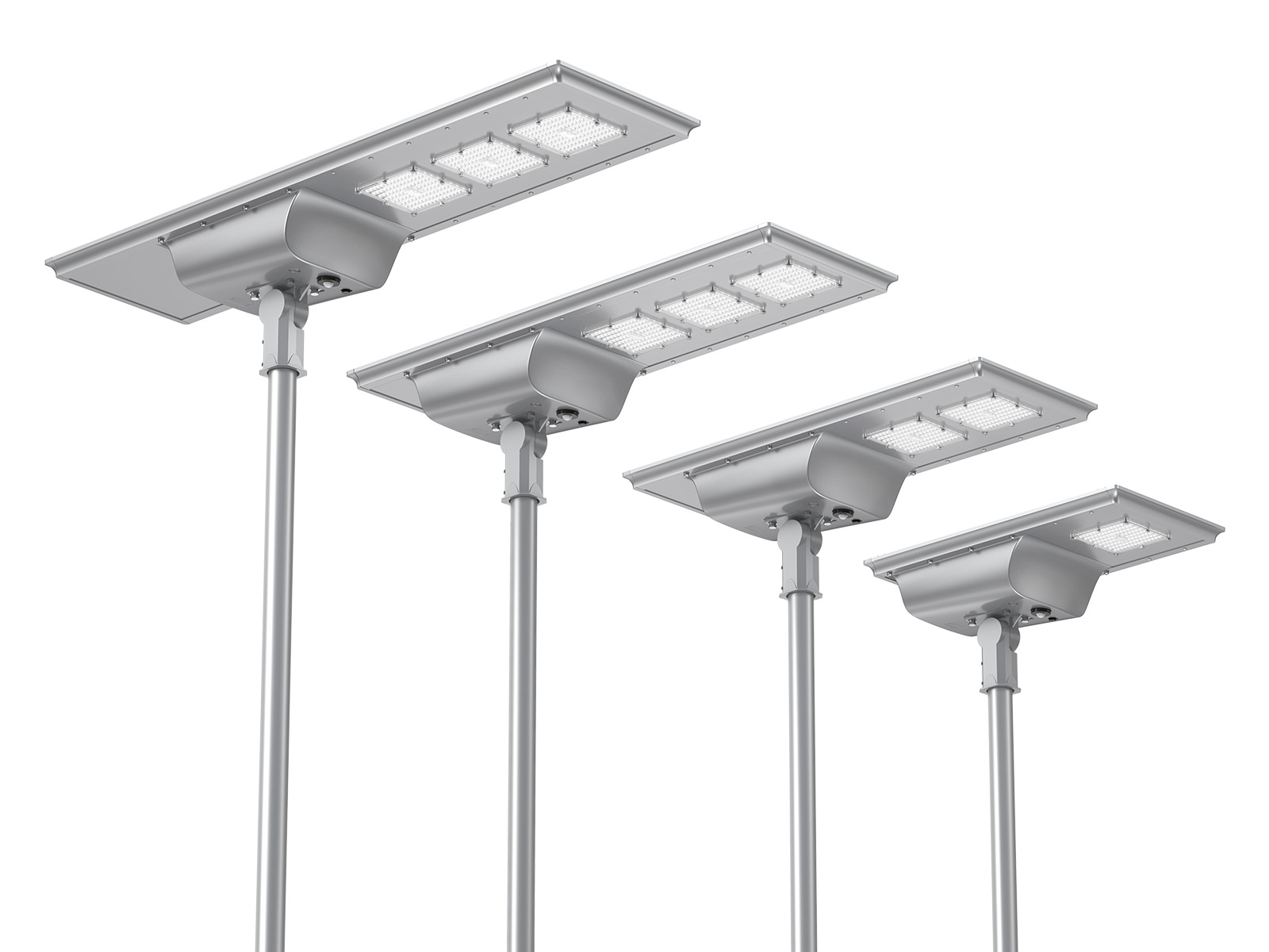 ST50 Integrated Solar Street Light For village streets, urban road, courtyard, parking lot
