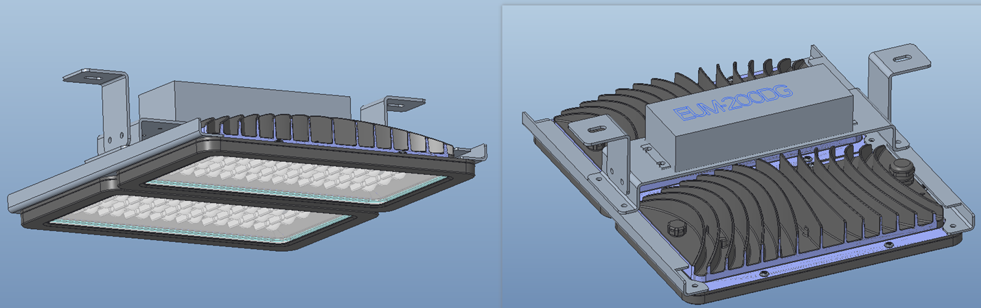 ST42 200W retrofit kit or ceiling mounting