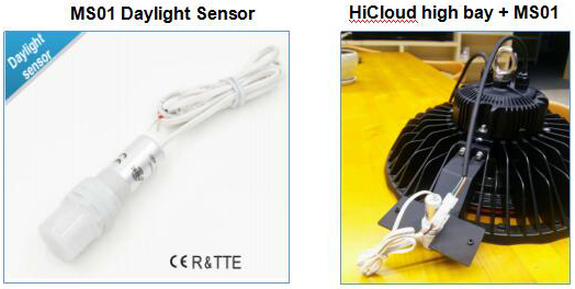 Energy saving solution for LED industrial lighting