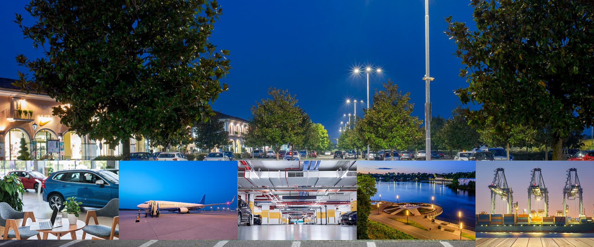 parking garages area lighting