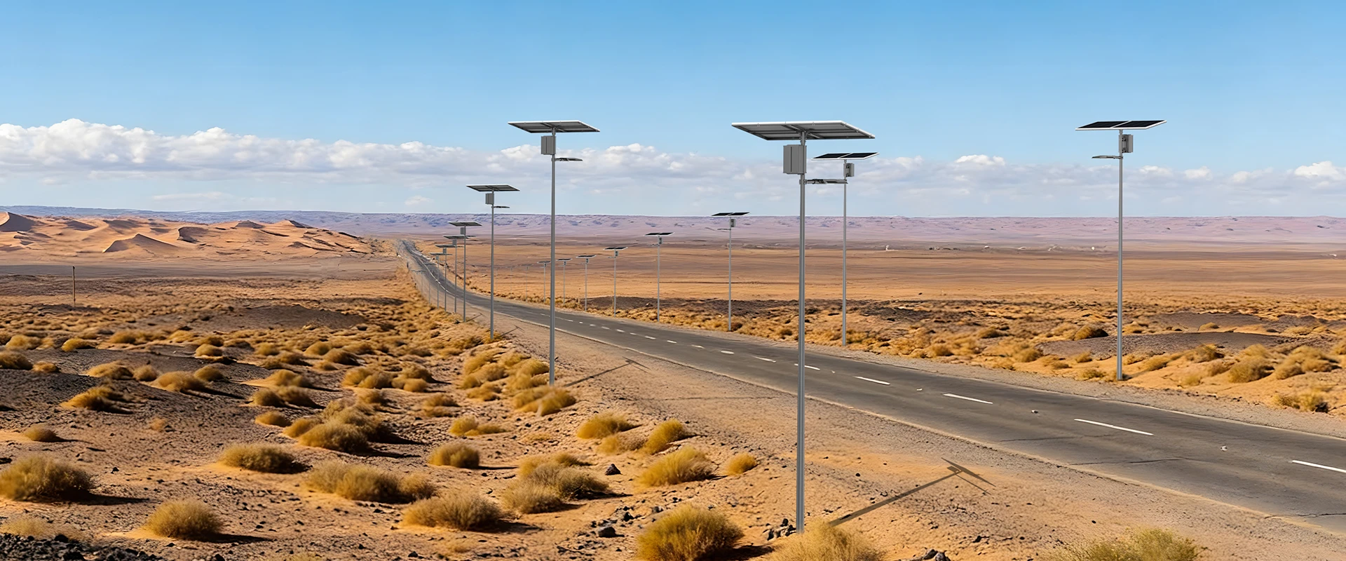 Solar Lighting for Desert Environments