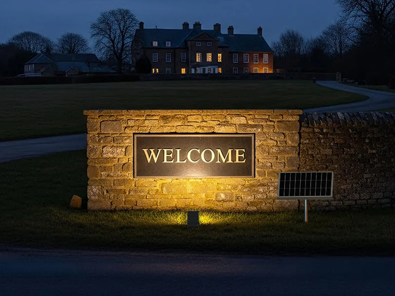 Solar Sign Lighting