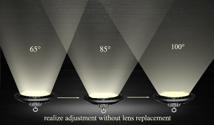 Angle Adjustable LED High Bay Light Lens Replacement - AGC Lighting