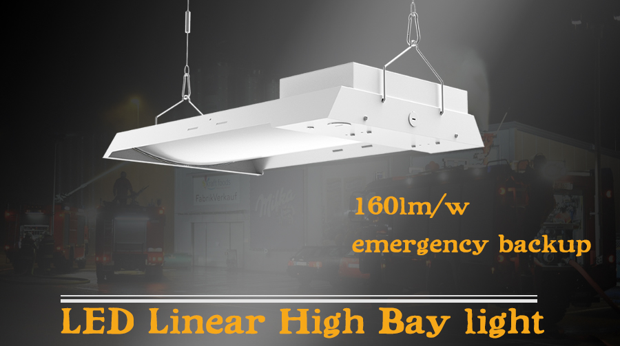 LED Linear Light Come With Emergency Backup as an Emergency Light in a Sudden Power Failure