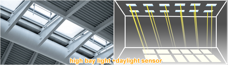 high bay light +daylight sensor