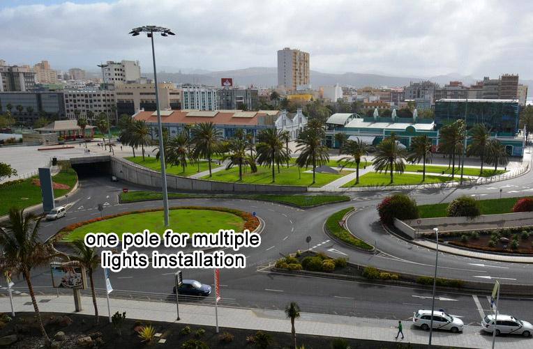 240W LED Flood Light for Roundabout with 1-10V Dimming