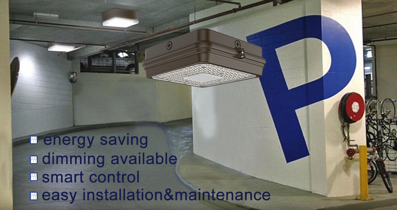 Parking Garage Lighting Design-140 lm/w Energy-Saving Lights