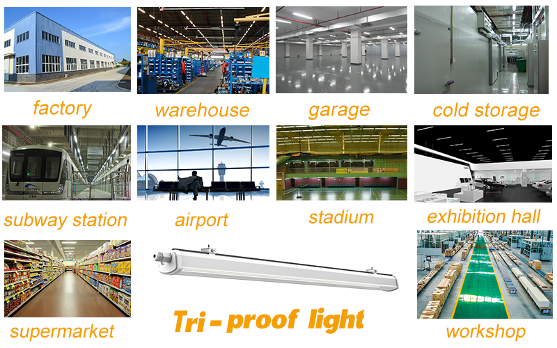 tri proof led linear light applications