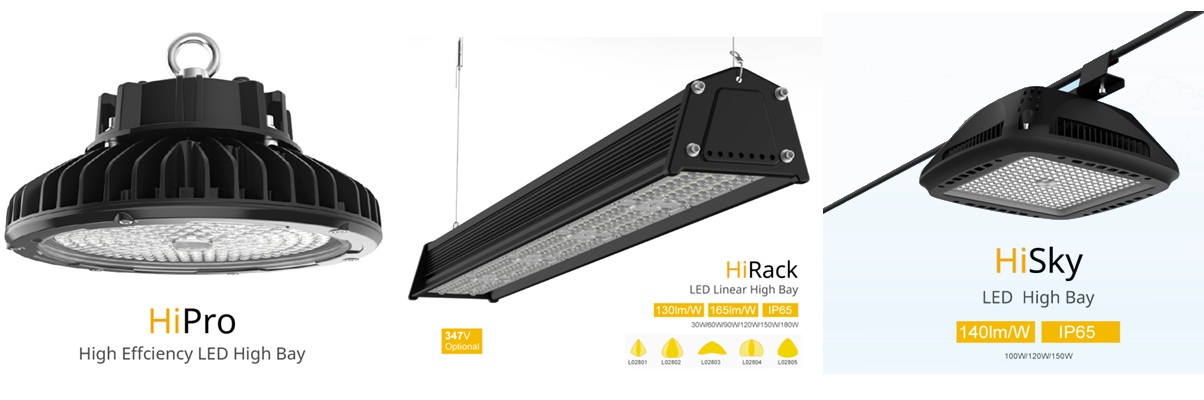 High bay light shape