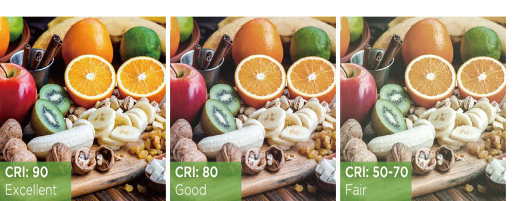 food color rendering index