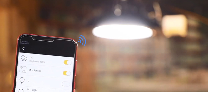 Smart Lighting Control with Zigbee