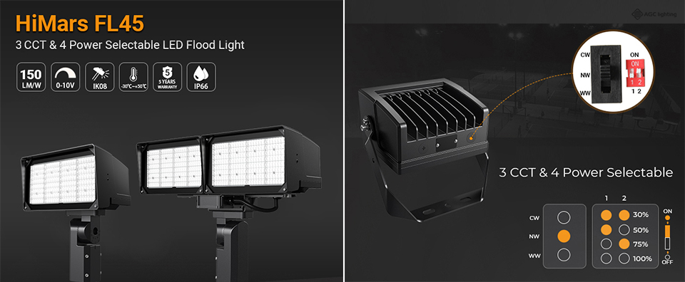 How to Select Suitable Area Flood Light for Outdoor/Exterior/External Lighting?