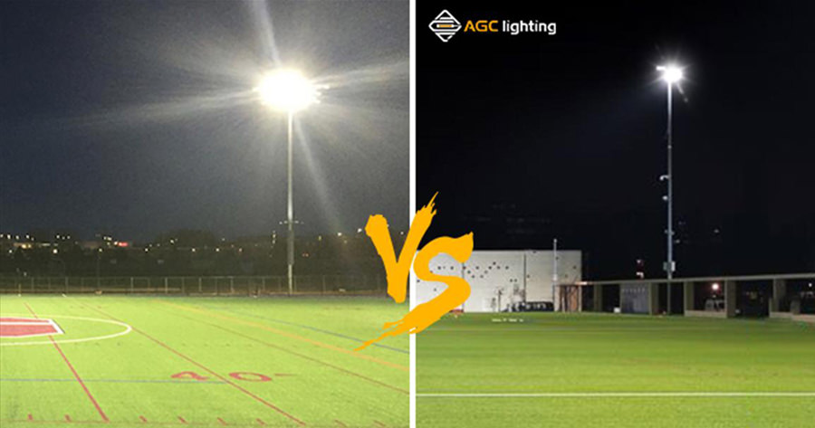 excellent light pollution control of LED flood light sport light