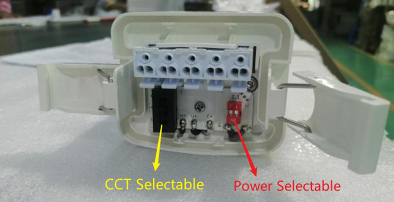 CCT selectable Power selectable LED high bay