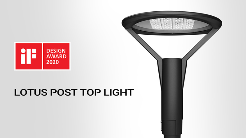 UDQPX3_LOTUS post top light IF design award 20201