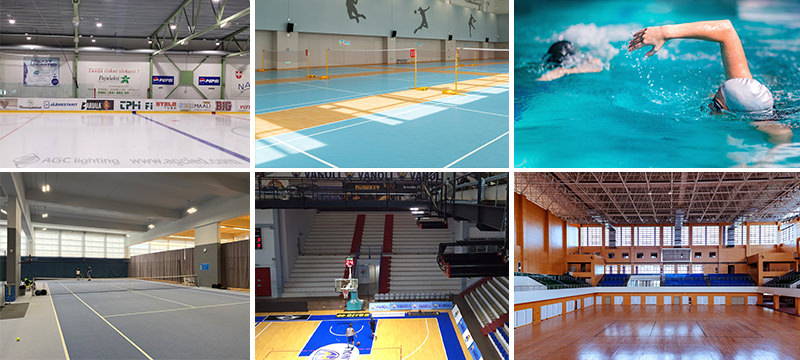 LED Lighting Solutions for Indoor Sports