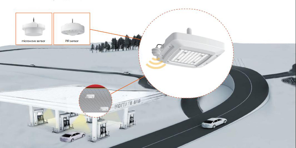 canopy light smart sensor save energy