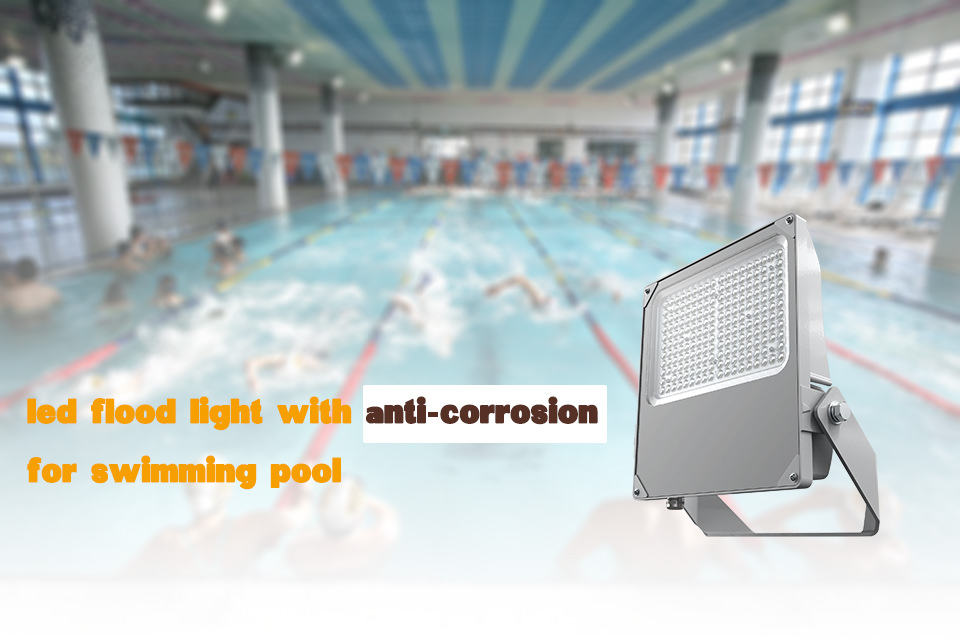 led flood light with anti corrosion for swimming pool