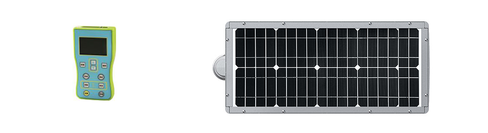 Integrated with solar panel battery controller Sensor solar light
