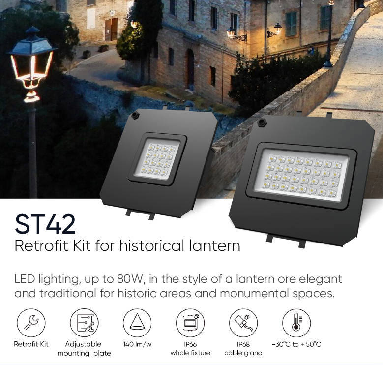 retofit kit for historical lantern led