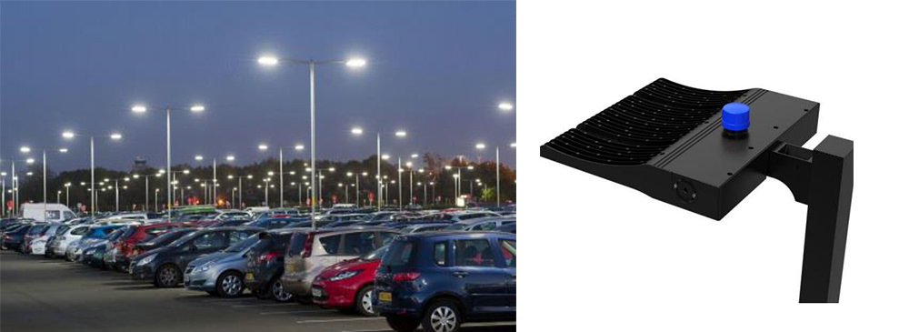 smart parking lot light sensor