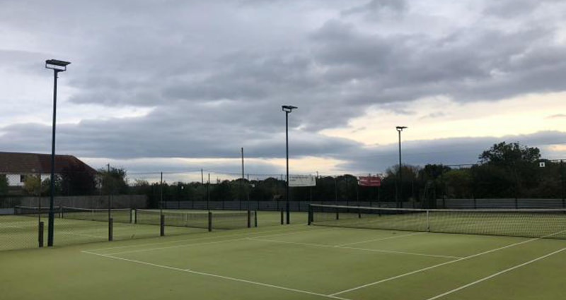 Indoor and Outdoor Tennis Court Lights with Professional Lighting Design