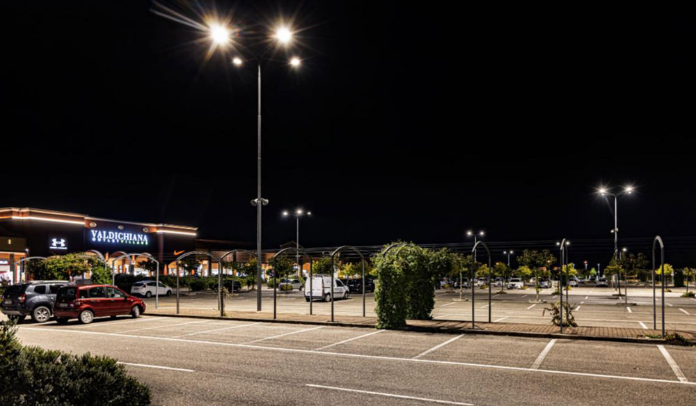 parking lot night light