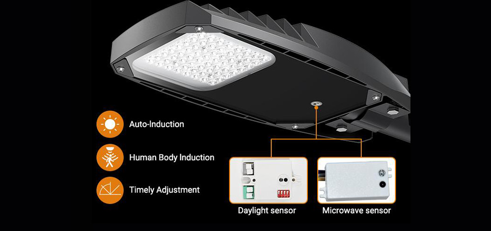 features of led street light smart sensor
