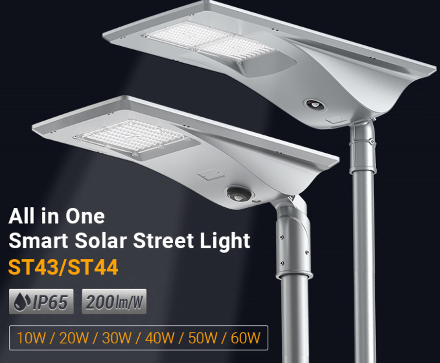 st43 44 LED solar street lights