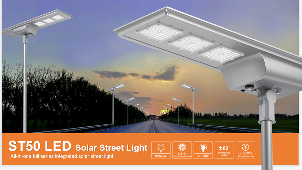 st50-led-solar-street-light-200lm-w-up-to-100w-all-in-one-design