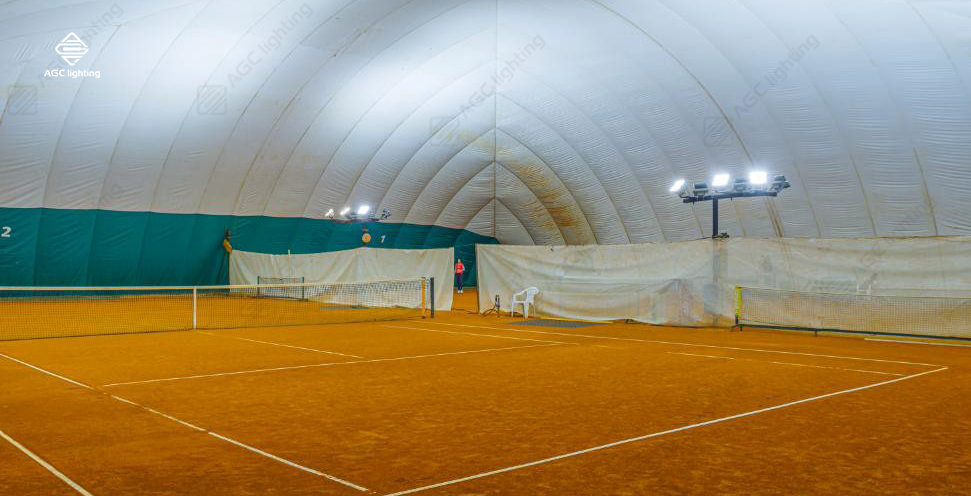 tennis court indirect lighting