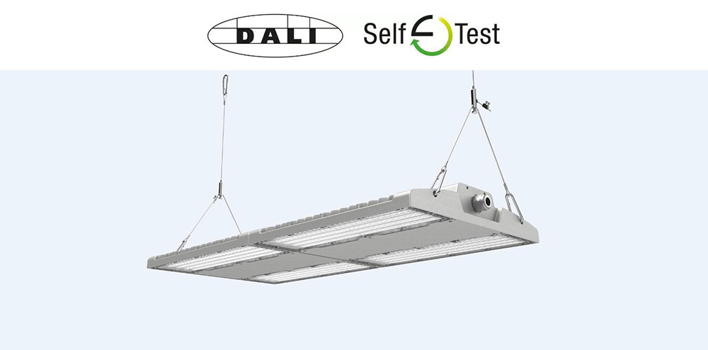 DALI self test LED linear high bay