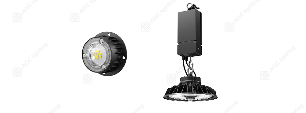 high bay light with external emergency light