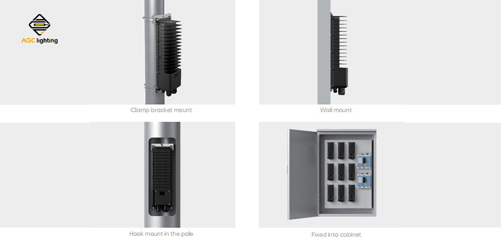 mouting options for LED drivers flood lights sp04