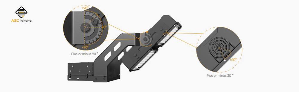 led flood light sport light rotable bracket