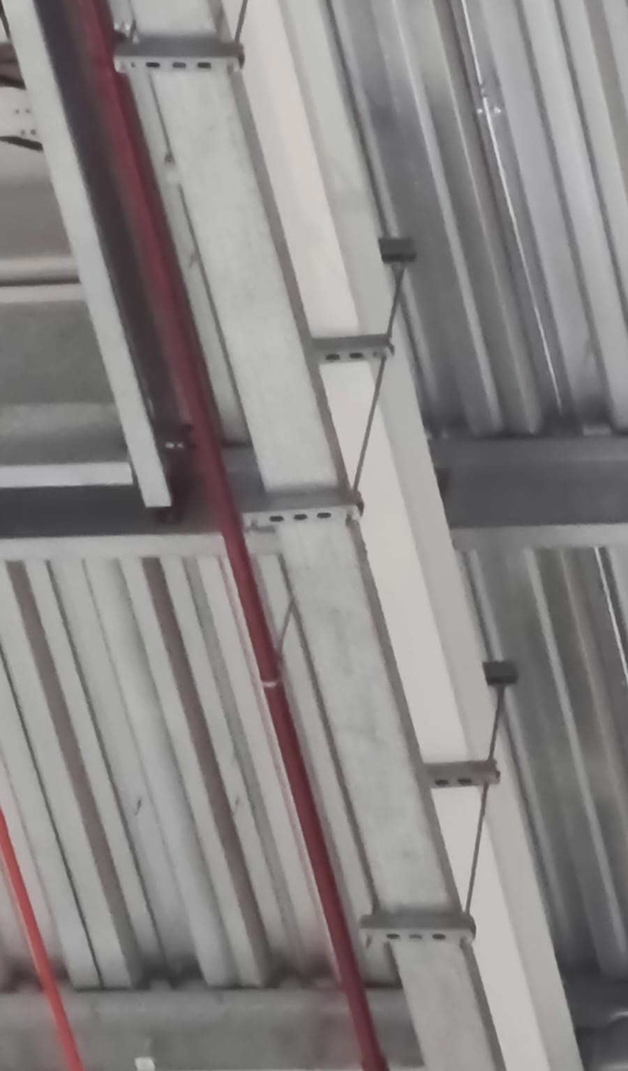 C rail for LED lights ceiling