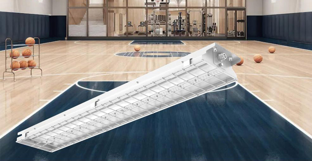 Ball Tests Approved Lighting Fixture for Indoor Sports Hall