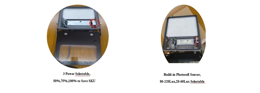 power and CCT selectable