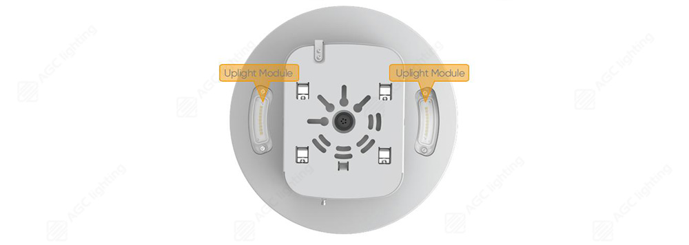 Upward Light Module of canopy light