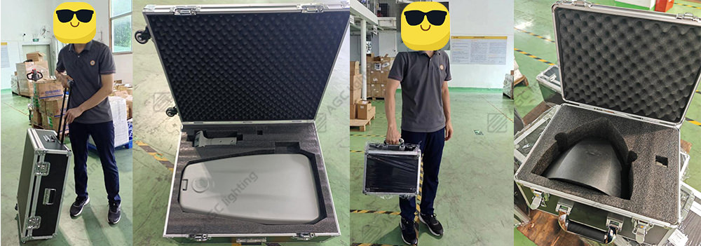 special case for LED light sample in the factory