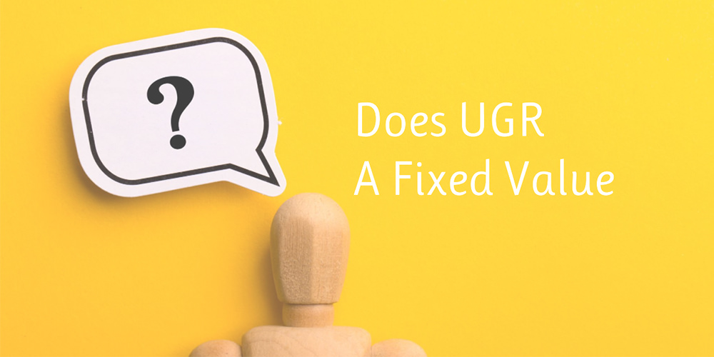 Does UGR A Fixed Value?