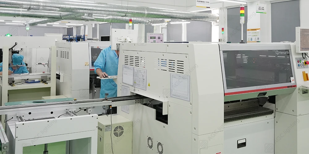 AGC Lighting STM and automatic production line
