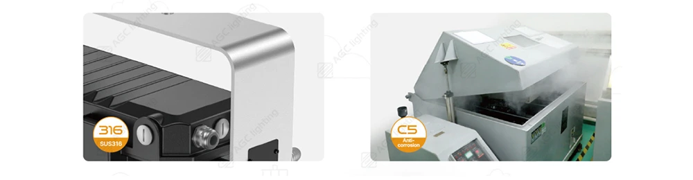SUS 316 stainless steel and C5 corrosion protection flood light